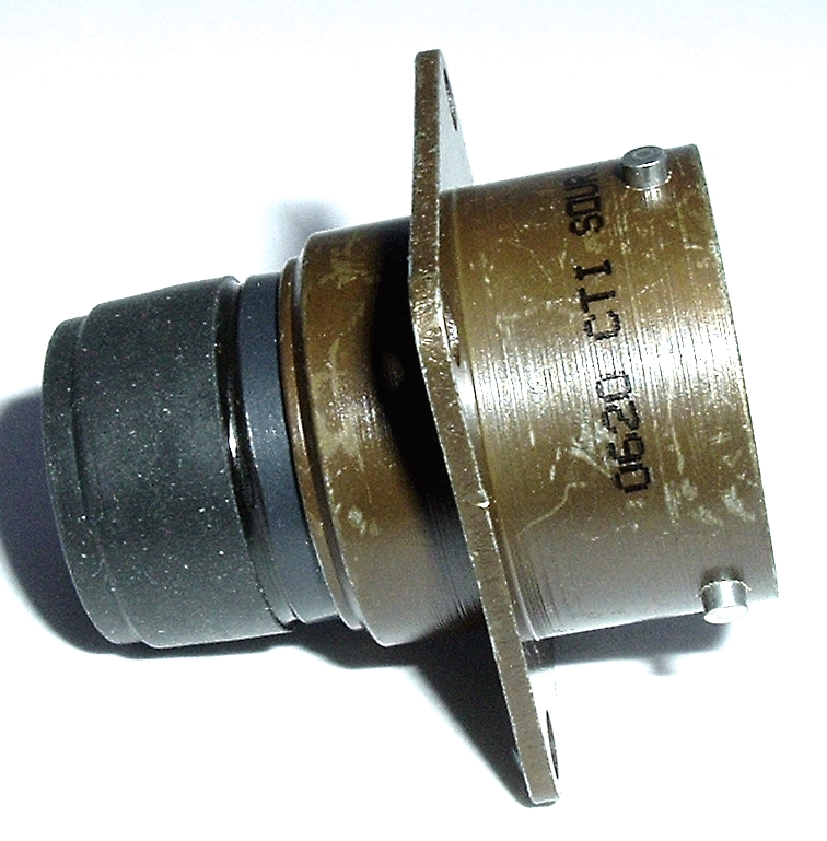 851-02R14-18P50 Square Flange Receptacle Connector MIL Souriau®