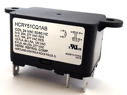 10pcs.HONGFA Power relay SPST,5A 250VAC load 24VDC coil JZC-32F-024-HS –  Yanlania