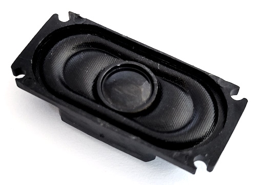 35 x 16mm Mini Oval Speaker 1W 4 Ohm CUI® GC0351P-1