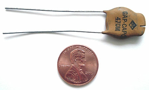 470pF 2KV   3.5KV Ceramic Disc Capacitor GAP CAP (25)  